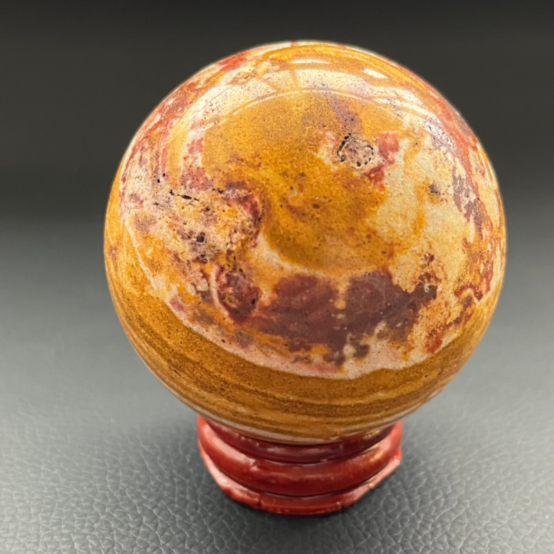 300G are Natural Ocean jasper Quartz Sphere Crystal Ball Specimen Healing