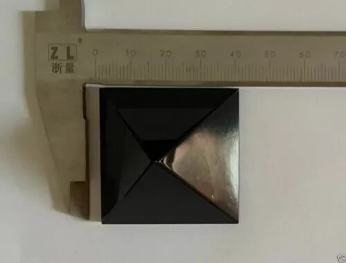 50-60g 1pcs NATURAL Obsidian quartz crystal Pyramid healing