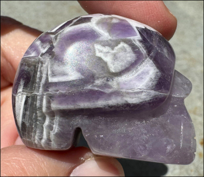 Synergy 7 / "Melody's Stone" CRYSTAL SKULL - Healing work, Balance Chakras