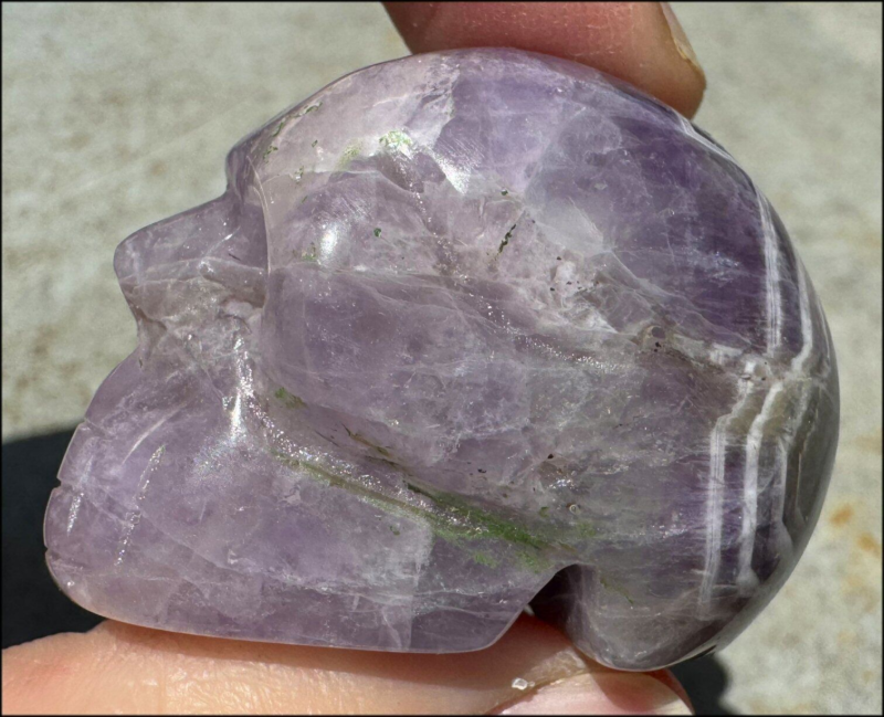 Synergy 7 / "Melody's Stone" CRYSTAL SKULL - Healing work, Balance Chakras