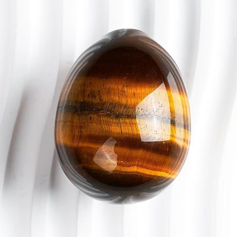 AAA Natural Multicolor Egg-shaped Magic Crystal Healing Ball Sphere Gemstone 1Pc