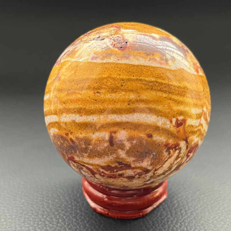 300G are Natural Ocean jasper Quartz Sphere Crystal Ball Specimen Healing