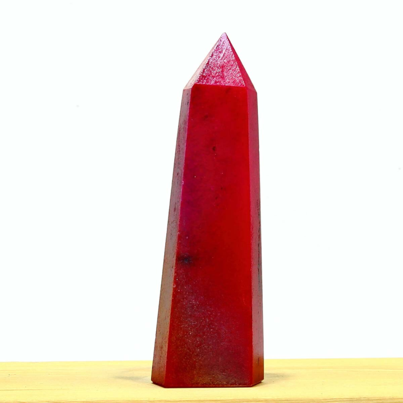 188g Electroplated Natural Crystal Quartz Tower Crystal Point rainbow Healing