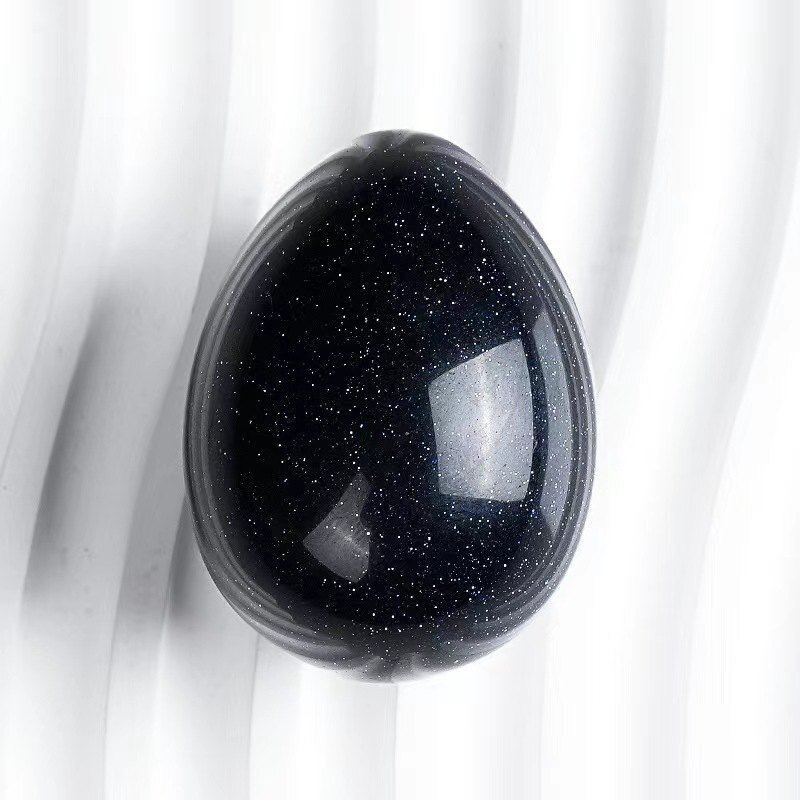 AAA Natural Multicolor Egg-shaped Magic Crystal Healing Ball Sphere Gemstone 1Pc
