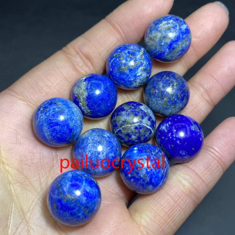 10p Wholesale Natural Lapis Lazuli jasper Ball Quartz Crystal Sphere Reiki 15mm+