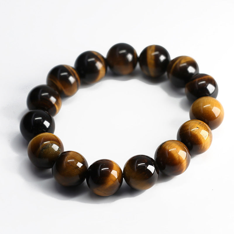 Tiger-Eye Bracelet Wood Alexandrite Tiger Stone Bracelet High Sense Couple Bracelet