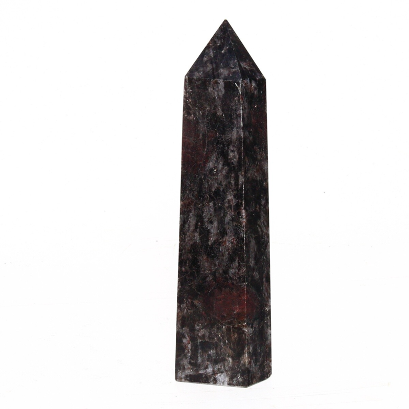 677g Natural Fireworks Stone Obelisk Quartz Tower Crystal Wand Point Healing