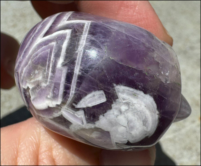 Synergy 7 / "Melody's Stone" CRYSTAL SKULL - Healing work, Balance Chakras