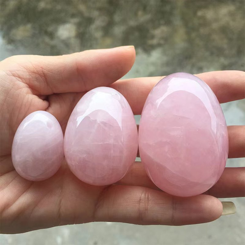 AAA Natural Multicolor Egg-shaped Magic Crystal Healing Ball Sphere Gemstone 1Pc
