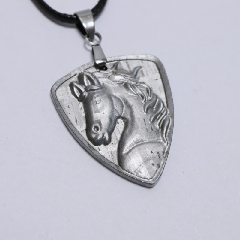 Iron meteorite pendant ,Gift, anniversary gift, meteor, meteorite necklace