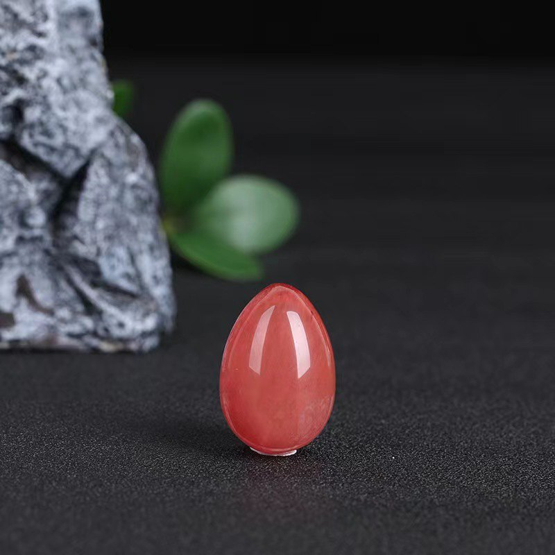 AAA Natural Multicolor Egg-shaped Magic Crystal Healing Ball Sphere Gemstone 1Pc