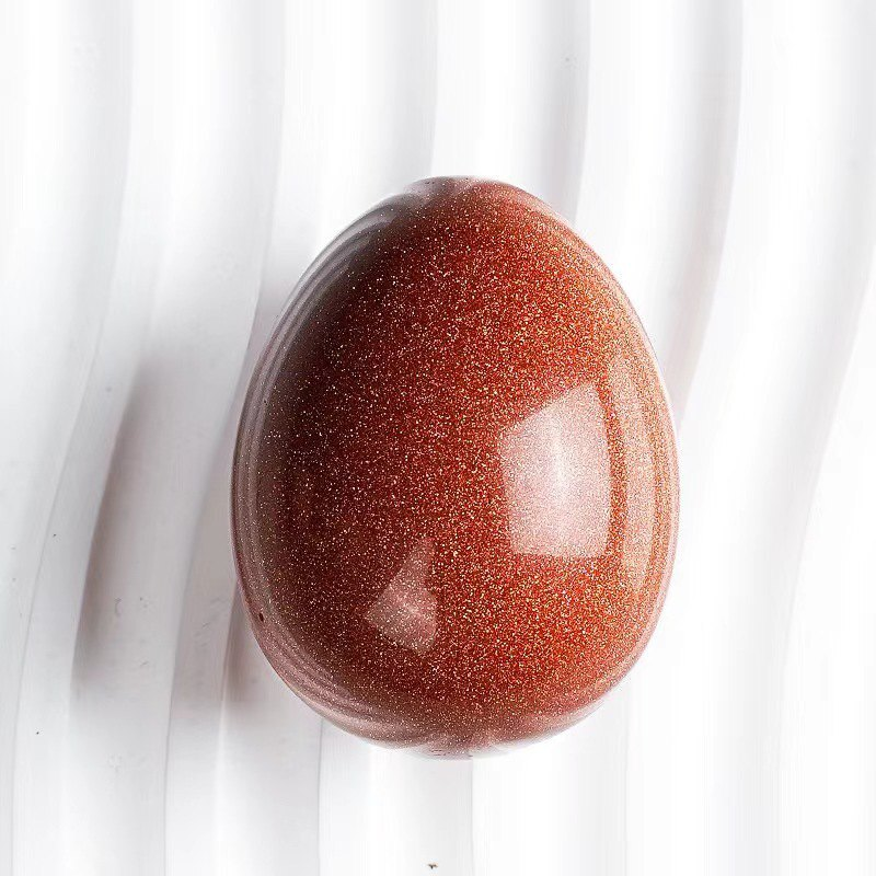 AAA Natural Multicolor Egg-shaped Magic Crystal Healing Ball Sphere Gemstone 1Pc