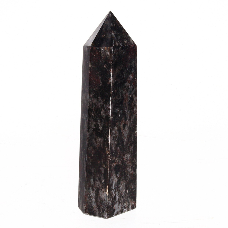 677g Natural Fireworks Stone Obelisk Quartz Tower Crystal Wand Point Healing