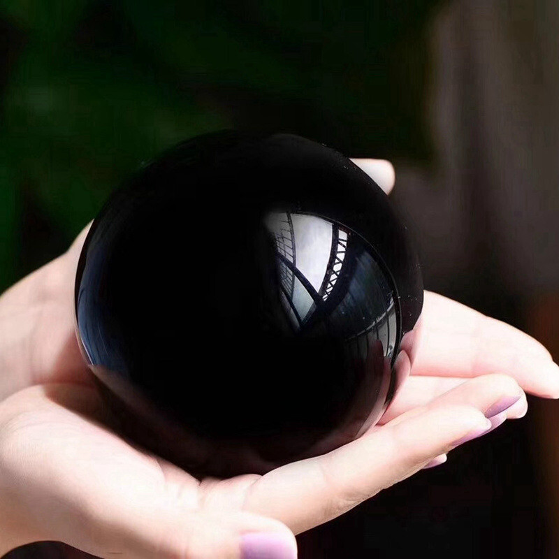 Natural Quartz Crystal Healing Gems Sphere Ball Energy Stone Reiki Decor + Stand
