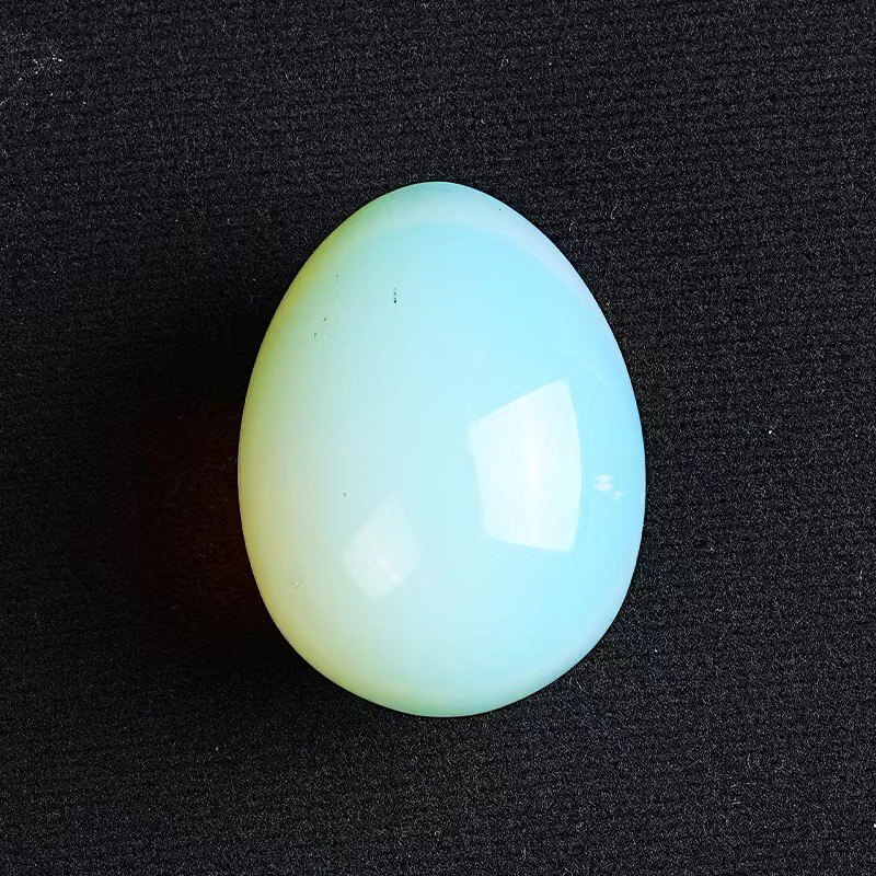 AAA Natural Multicolor Egg-shaped Magic Crystal Healing Ball Sphere Gemstone 1Pc