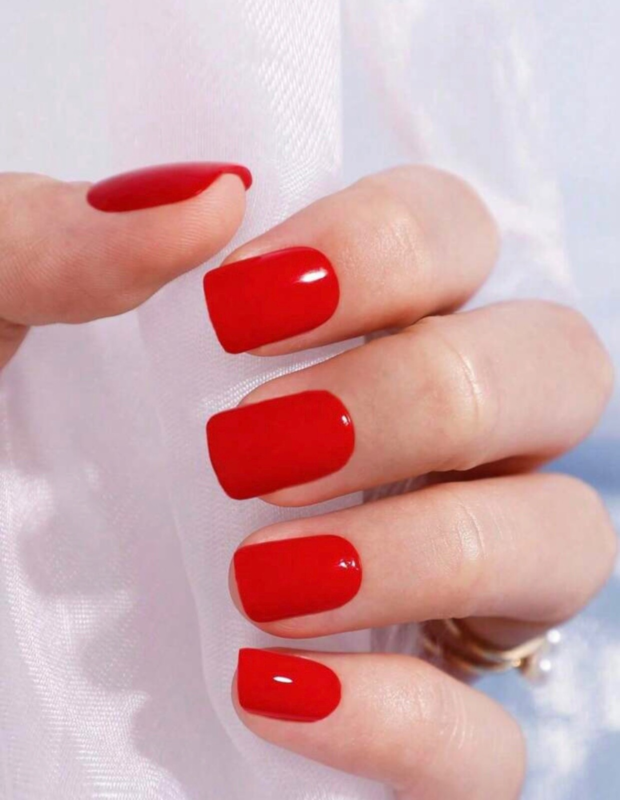 Press On Nails Short Oval Various Colours Nude False Fake Nail 24pcs With Glue