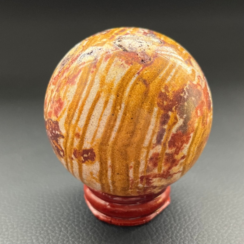 300G are Natural Ocean jasper Quartz Sphere Crystal Ball Specimen Healing
