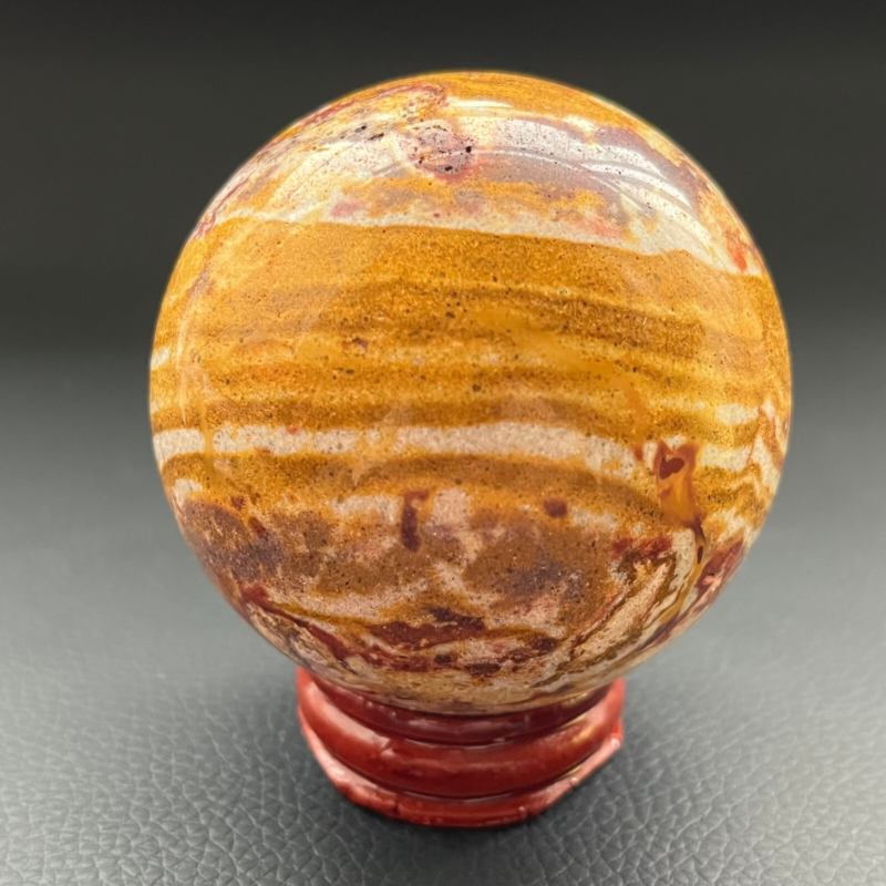 300G are Natural Ocean jasper Quartz Sphere Crystal Ball Specimen Healing