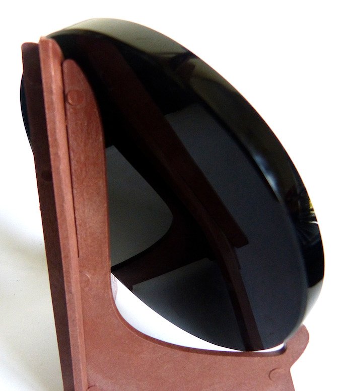 Obsidian mirror - 12 cm- 320 g