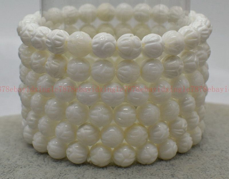 Wholesale Lots 6 Pcs 7.5" Natural Crystal Healing Gemstone Stretch Bracelet