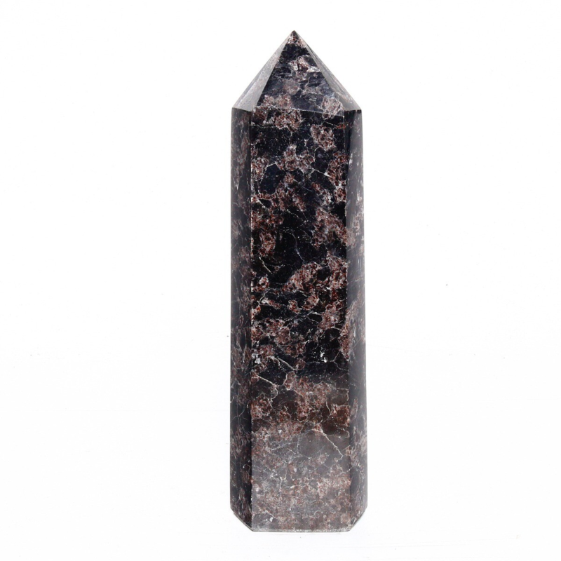 1052g Natural Fireworks Stone Obelisk Quartz Tower Crystal Wand Point Healing