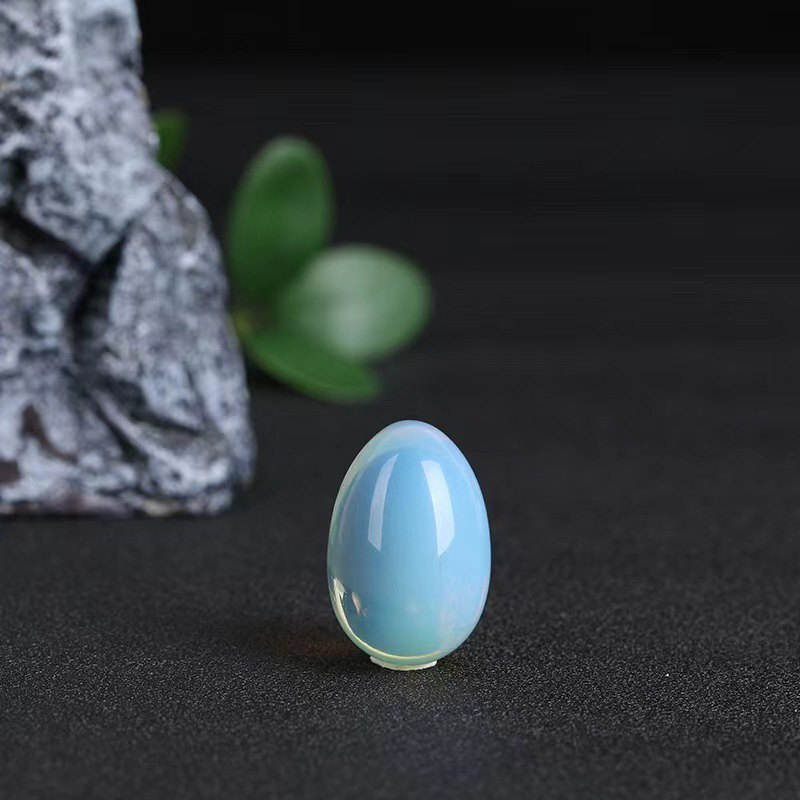AAA Natural Multicolor Egg-shaped Magic Crystal Healing Ball Sphere Gemstone 1Pc