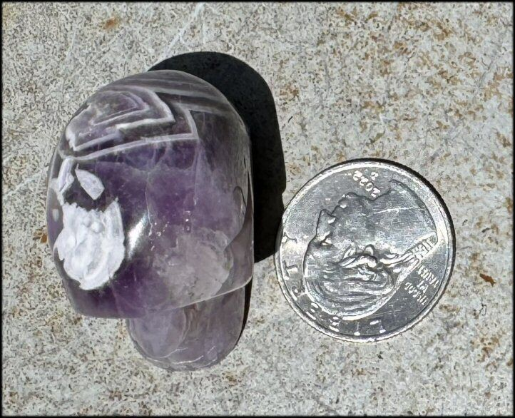 Synergy 7 / "Melody's Stone" CRYSTAL SKULL - Healing work, Balance Chakras