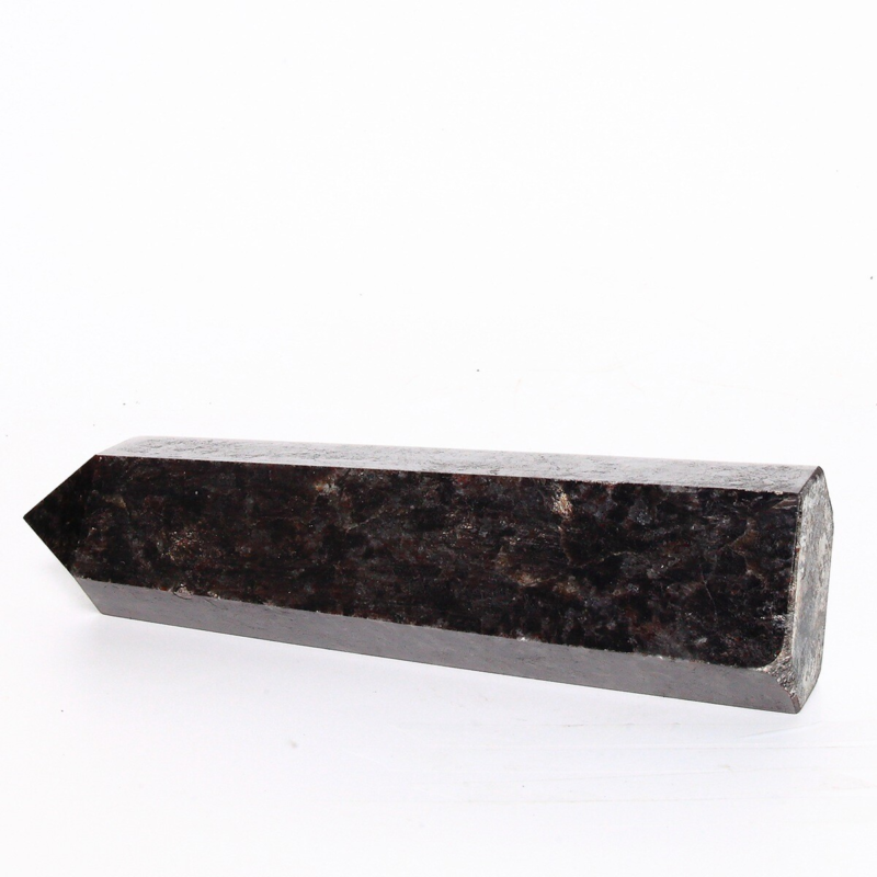 961g Natural Fireworks Stone Obelisk Quartz Tower Crystal Wand Point Healing