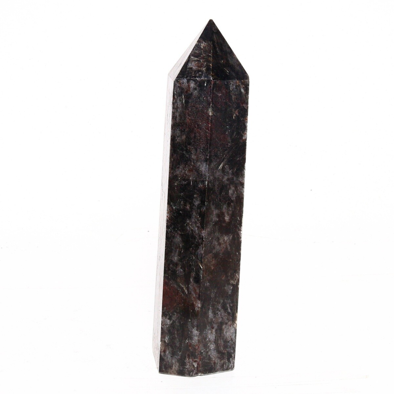 677g Natural Fireworks Stone Obelisk Quartz Tower Crystal Wand Point Healing