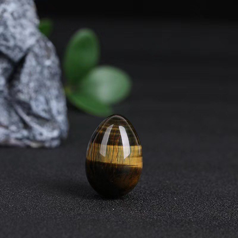 AAA Natural Multicolor Egg-shaped Magic Crystal Healing Ball Sphere Gemstone 1Pc
