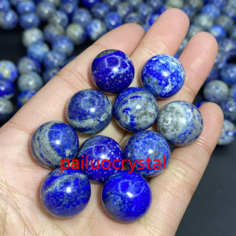 10p Wholesale Natural Lapis Lazuli jasper Ball Quartz Crystal Sphere Reiki 15mm+