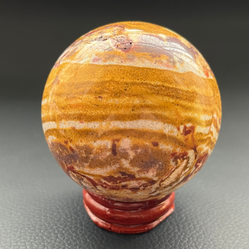 300G are Natural Ocean jasper Quartz Sphere Crystal Ball Specimen Healing