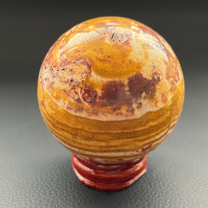 300G are Natural Ocean jasper Quartz Sphere Crystal Ball Specimen Healing