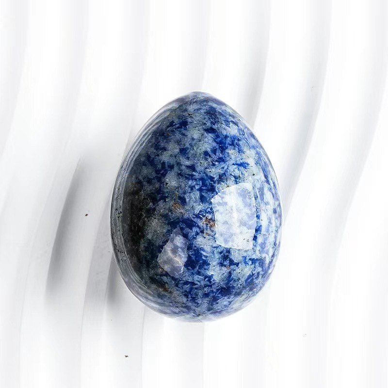 AAA Natural Multicolor Egg-shaped Magic Crystal Healing Ball Sphere Gemstone 1Pc