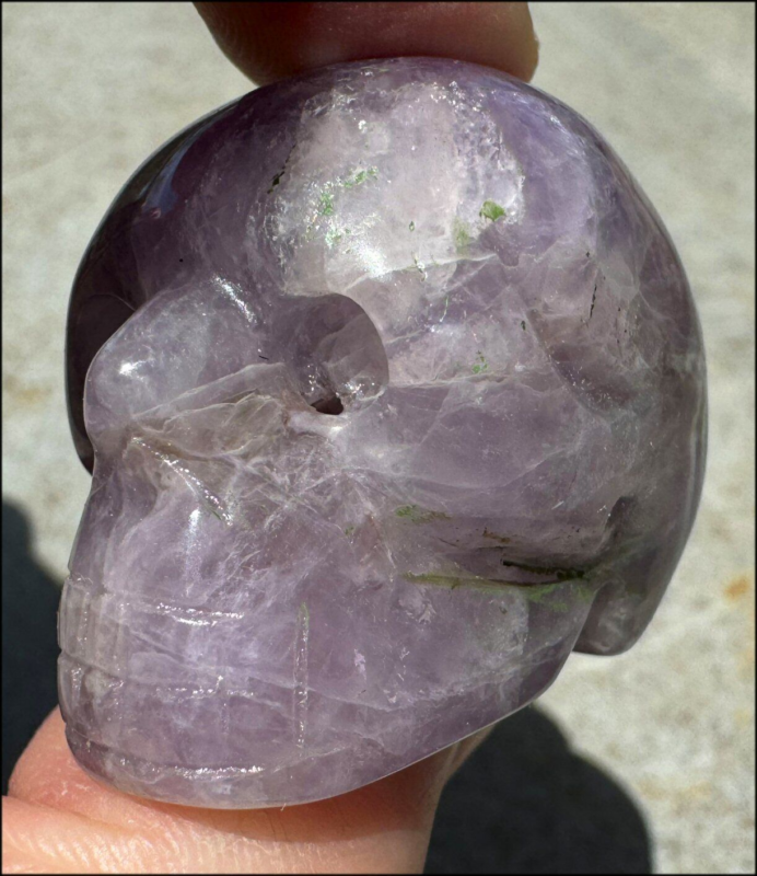 Synergy 7 / "Melody's Stone" CRYSTAL SKULL - Healing work, Balance Chakras