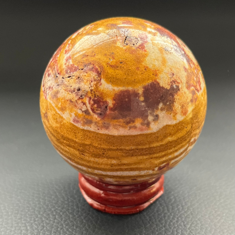 300G are Natural Ocean jasper Quartz Sphere Crystal Ball Specimen Healing