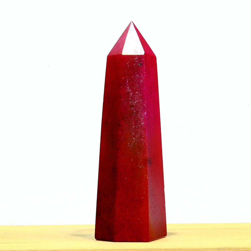 188g Electroplated Natural Crystal Quartz Tower Crystal Point rainbow Healing