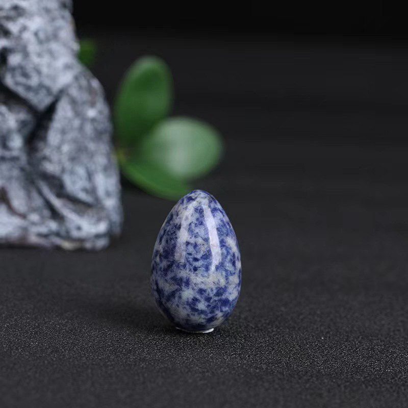 AAA Natural Multicolor Egg-shaped Magic Crystal Healing Ball Sphere Gemstone 1Pc