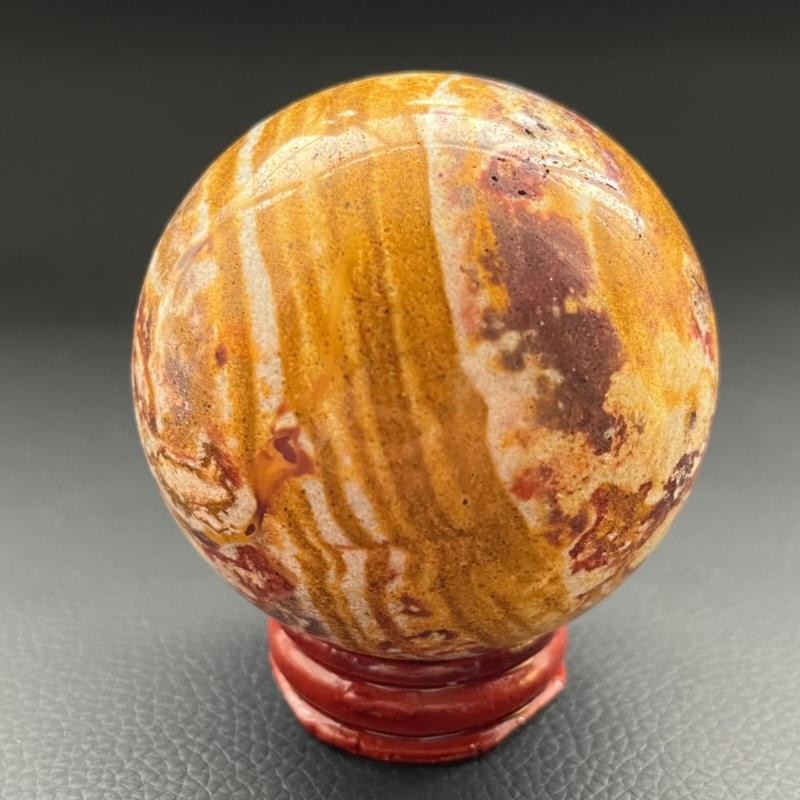 300G are Natural Ocean jasper Quartz Sphere Crystal Ball Specimen Healing