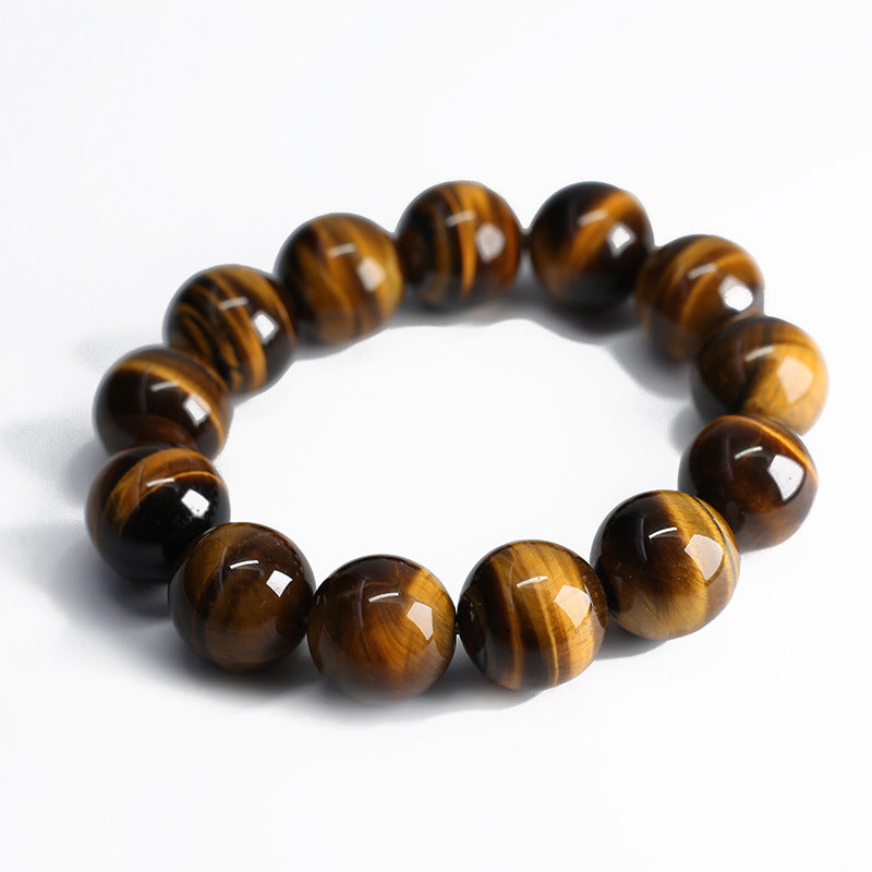 Tiger-Eye Bracelet Wood Alexandrite Tiger Stone Bracelet High Sense Couple Bracelet