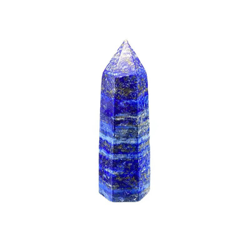 Natural Crystal Point Wand Tower Column Chakra Obelisk Quartz Healing Stone Rock