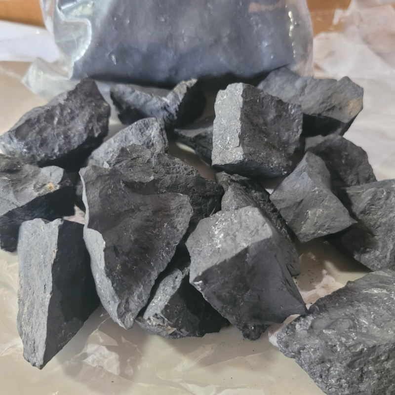 Raw Shungite Crystal Rough Material EMF Blocker Purification 2 lbs/1 kilo