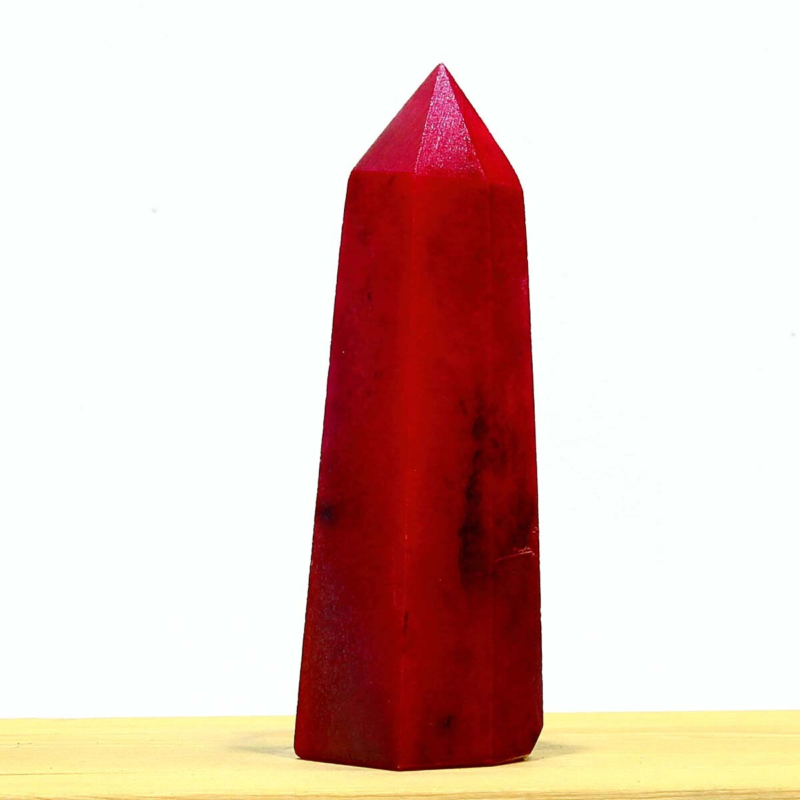 188g Electroplated Natural Crystal Quartz Tower Crystal Point rainbow Healing