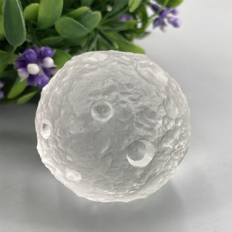 1pc Melting stone Moon Quartz Crystal Heal Mineral Samples Collection Gifts