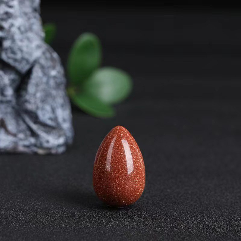 AAA Natural Multicolor Egg-shaped Magic Crystal Healing Ball Sphere Gemstone 1Pc