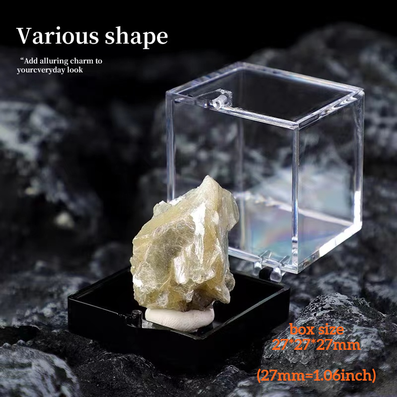 Natural ore crystal mineral raw stone geological science specimen collections