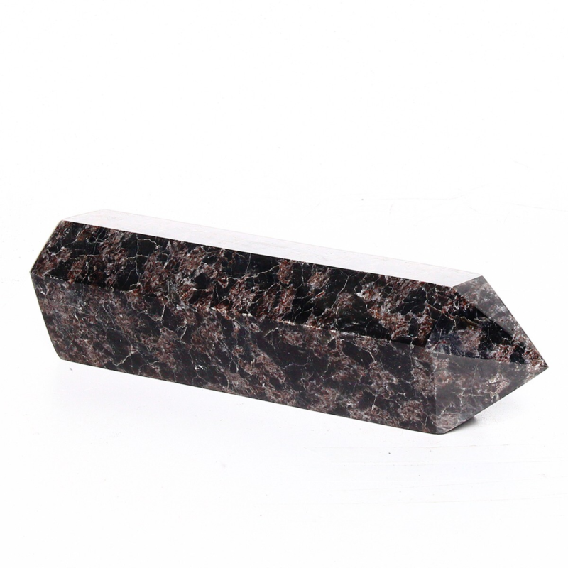 1052g Natural Fireworks Stone Obelisk Quartz Tower Crystal Wand Point Healing