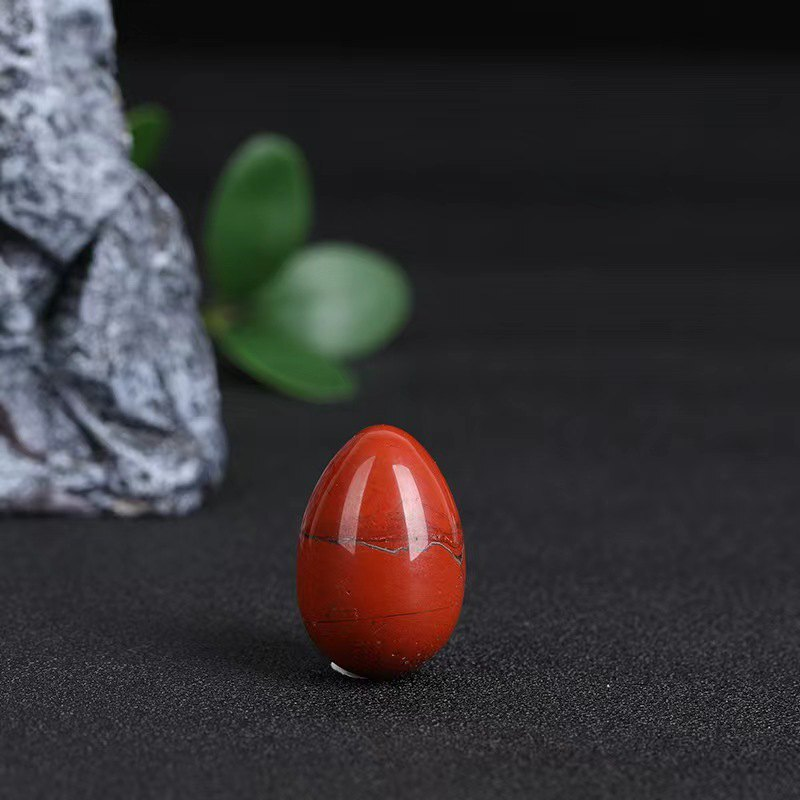 AAA Natural Multicolor Egg-shaped Magic Crystal Healing Ball Sphere Gemstone 1Pc