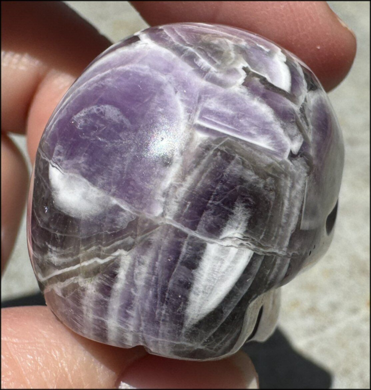 Synergy 7 / "Melody's Stone" CRYSTAL SKULL - Healing work, Balance Chakras