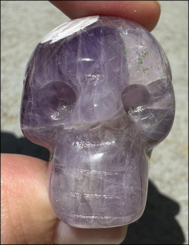 Synergy 7 / "Melody's Stone" CRYSTAL SKULL - Healing work, Balance Chakras